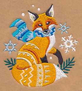Retro Winter Fox - Image 5