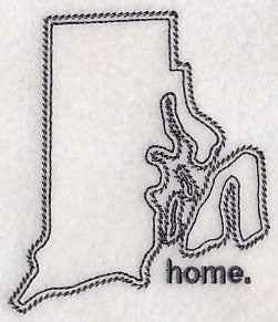 Rhode Island Outline (Vintage) - Image 5