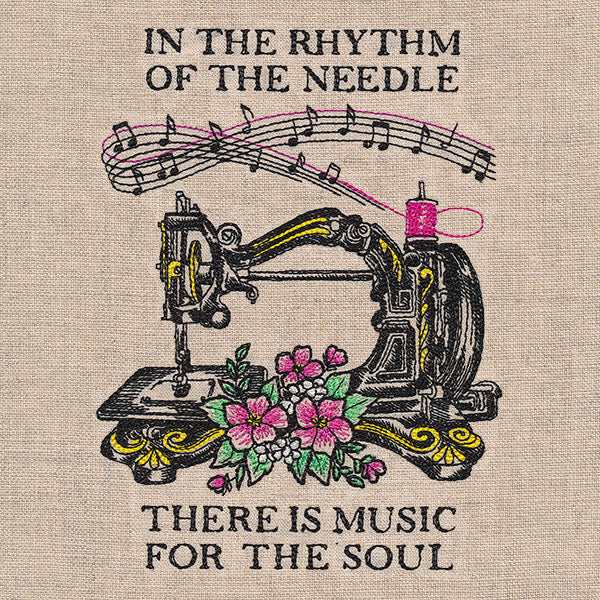 Rhythm of the Needle, Music for the Soul Sewing Machine - Image 3