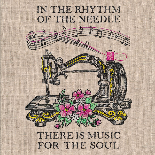 Rhythm of the Needle, Music for the Soul Sewing Machine - Image 4