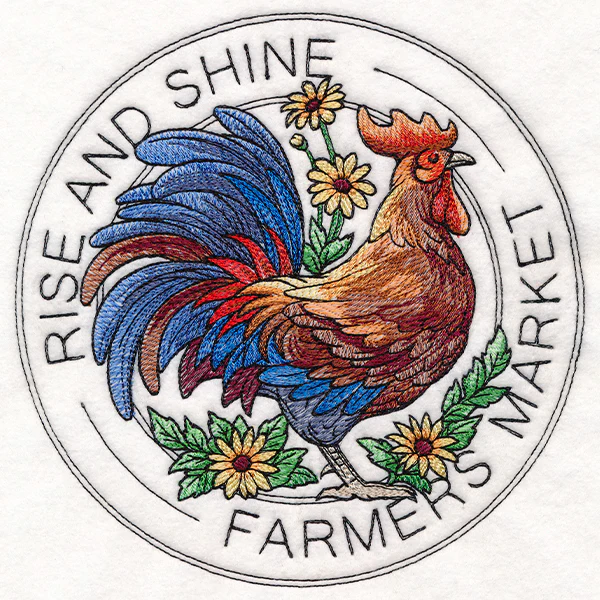 Rise and Shine Rooster Stamp - Image 2