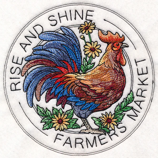 Rise and Shine Rooster Stamp - Image 3