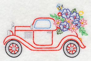 Roadster in Bloom (Vintage) - Image 3