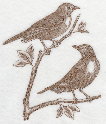 Robins (Toile) - Image 2