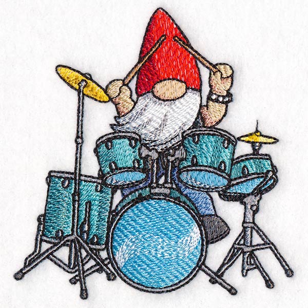 Rock On Drummer Gnome - Image 3