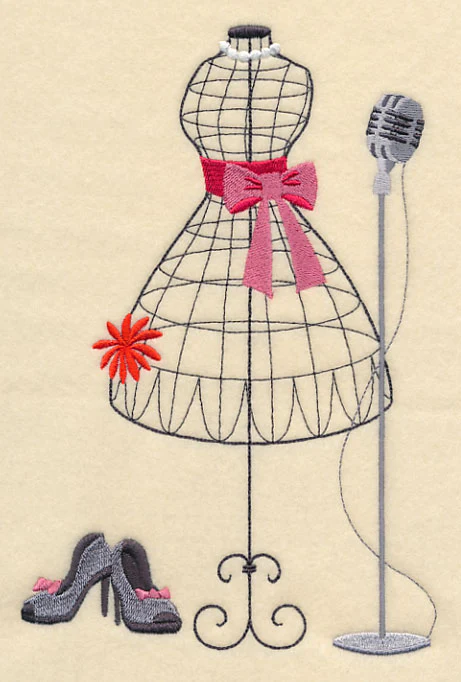 Rockabilly Dress Form - Image 4