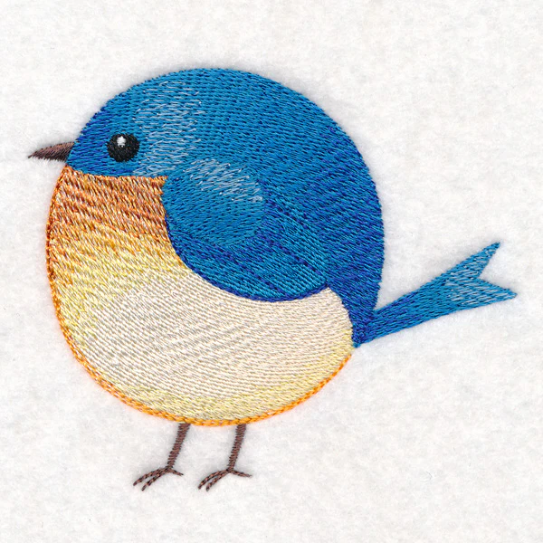 Roly-Poly Bluebird - Image 2