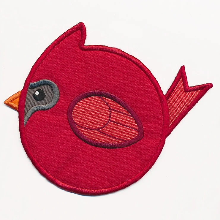 Roly-Poly Cardinal Trivet (In-the-Hoop) - Image 2