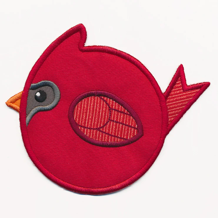 Roly-Poly Cardinal Trivet (In-the-Hoop) - Image 3