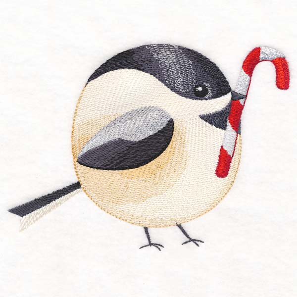 Roly-Poly Christmas Chickadee - Image 3