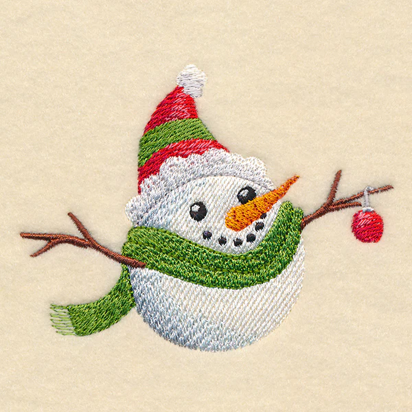 Roly-Poly Holiday Snowman - Image 2