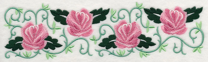 Rooster and Roses Border - Image 6