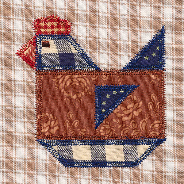 Rooster Quilt Block (In-the-Hoop) - Image 5
