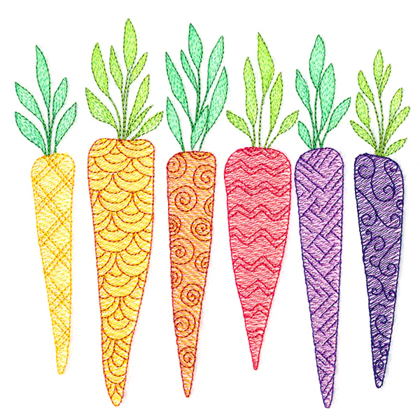 Rooting For You Carrots Border - Image 5