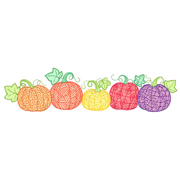 Rooting For Your Pumpkin Patch Border - Image 5