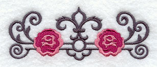 Rose and Wrought Iron Border - Image 3