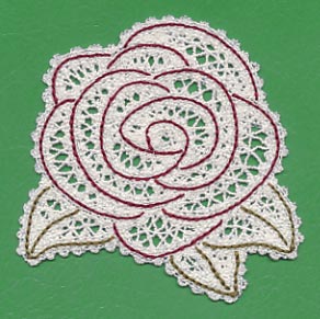 Rose (Battenburg Lace) - Image 2