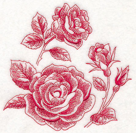 Rose Botanical (Toile) - Image 3
