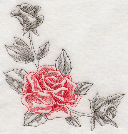 Rose Corner (Toile)