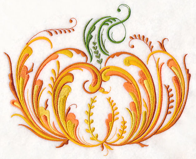 Rosemaling Pumpkin - Image 5