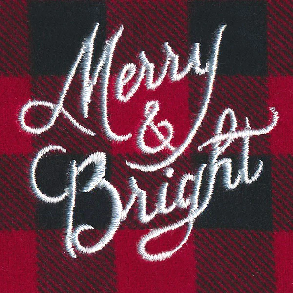 Rustic Christmas Jar Cover II - Merry & Bright - Image 3