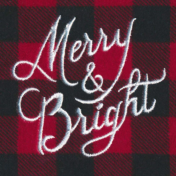 Rustic Christmas Jar Cover II - Merry & Bright - Image 5