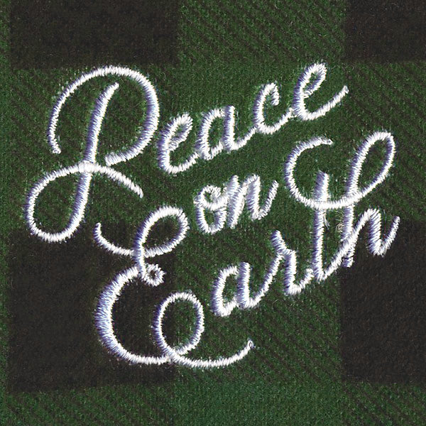 Rustic Christmas Jar Cover II - Peace on Earth - Image 2