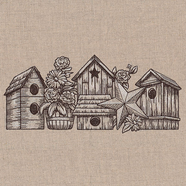 Rustic Dreams Birdhouse Etching - Image 2