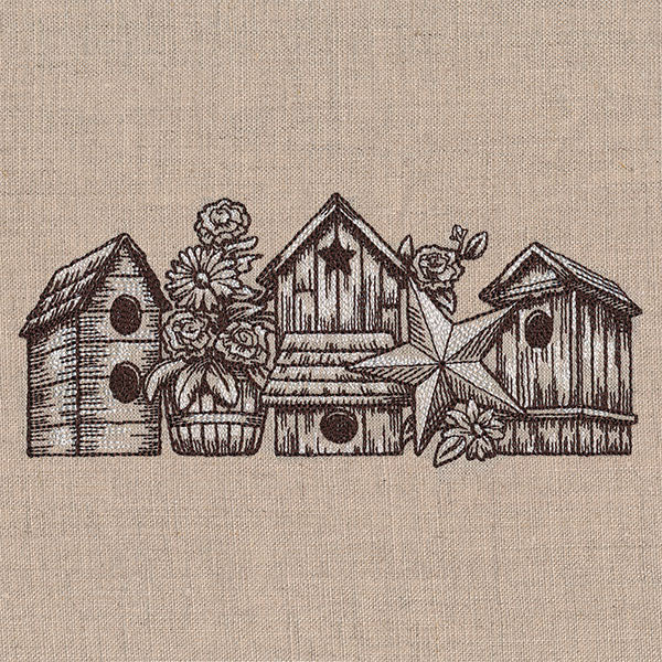 Rustic Dreams Birdhouse Etching - Image 4