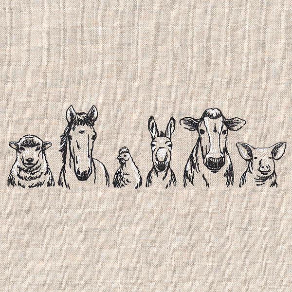 Rustic Edge Farm Friends Border - Image 7