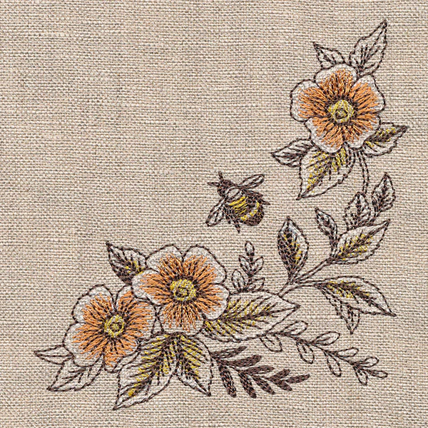 Rustic Elegance Bees & Blooms Corner - Image 2