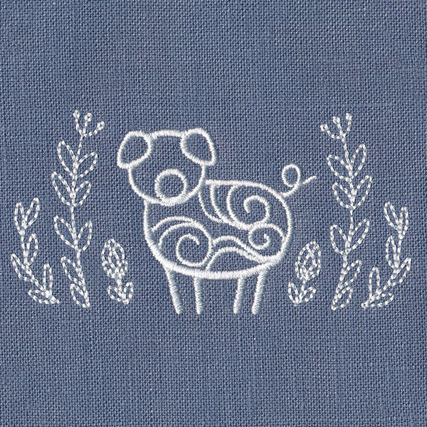Rustic Pig with Laurel - Image 4