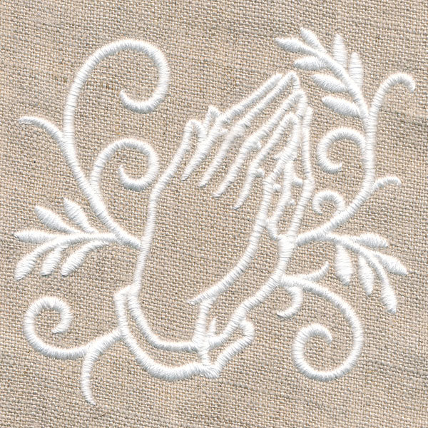 Rustic Praying Hands Accent - Image 3