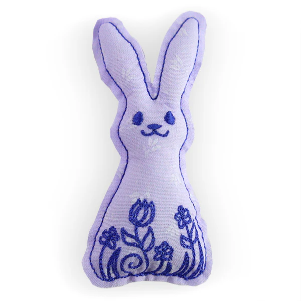 Rustic Spring Bunny Stuffie (In-the-Hoop) - Image 3