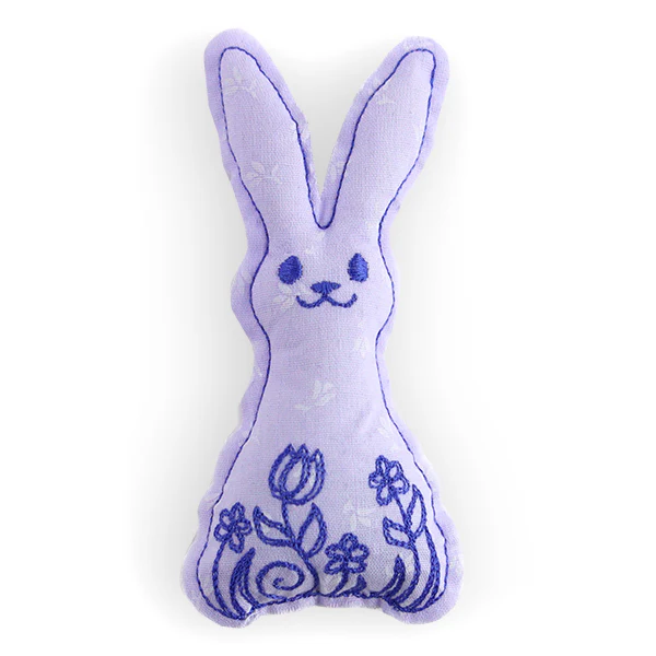 Rustic Spring Bunny Stuffie (In-the-Hoop) - Image 5