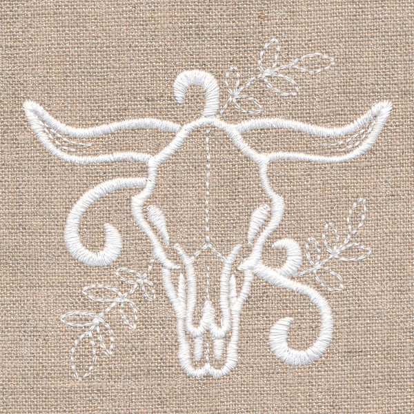 Rustic Steer Skull Accent - Image 3