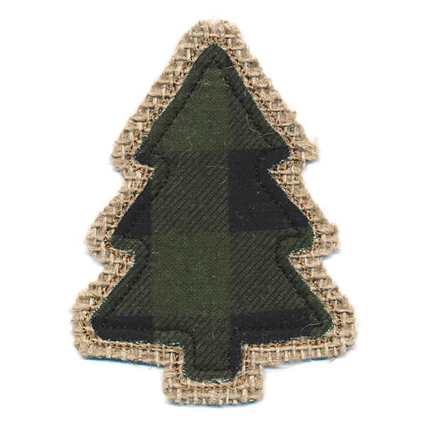 Rustic Tree Christmas Ornament (In-the-Hoop) - Image 4