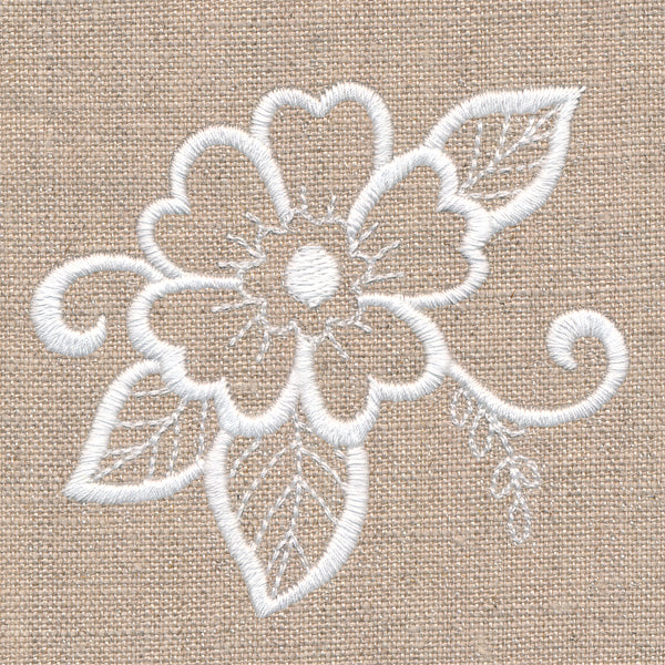 Rustic Wild Rose Accent - Image 3