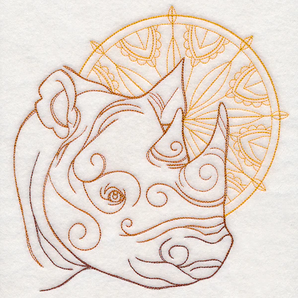 Safari Chic - Rhino (Vintage) - Image 6