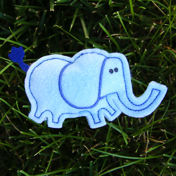 Safari Elephant Stuffie (In-the-Hoop) - Image 2