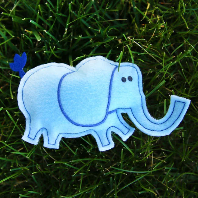 Safari Elephant Stuffie (In-the-Hoop) - Image 3
