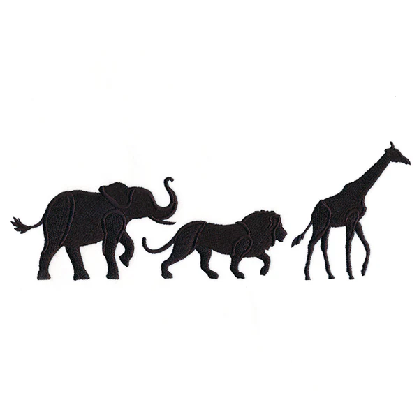 Safari Friends Trio