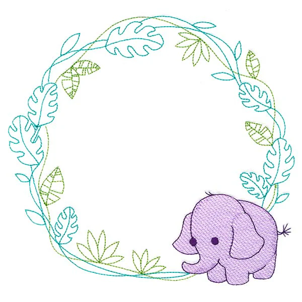 Safari Nursery Wreath - Image 2