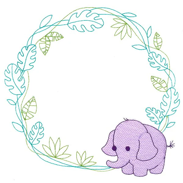 Safari Nursery Wreath - Image 6