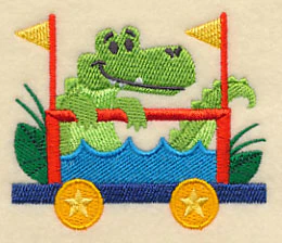 Safari Train - Crocodile - Image 2