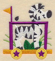 Safari Train - Zebra - Image 2