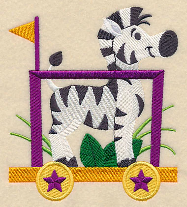 Safari Train - Zebra - Image 3