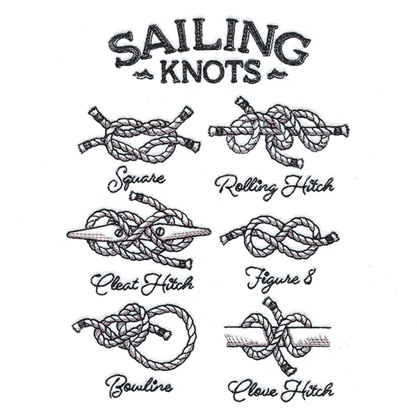 Sailing Knots Chart - Image 5