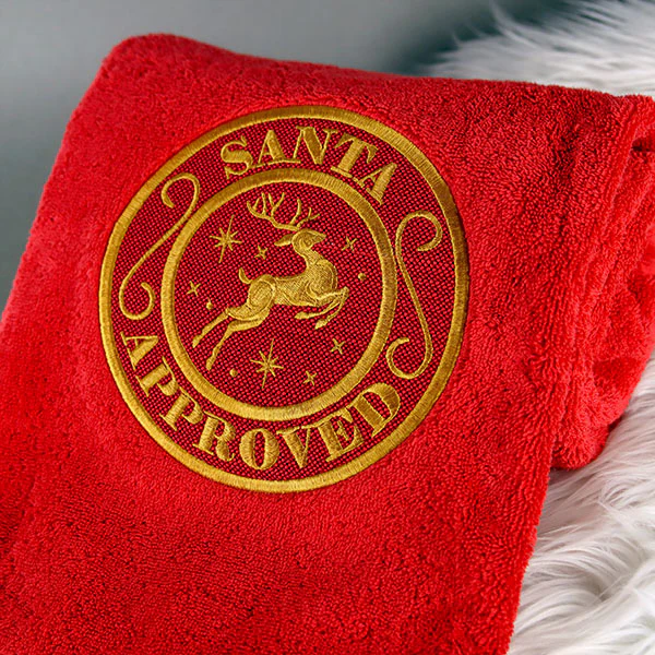 Santa Approved Official Seal (Embossed) - Image 4