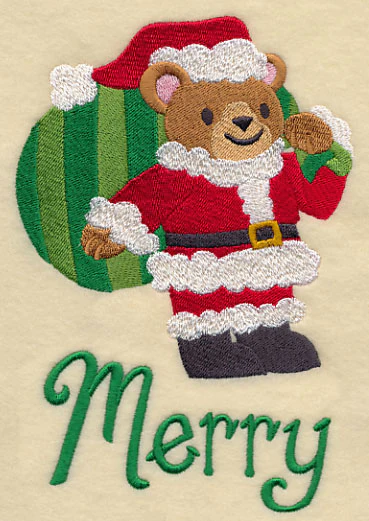 Santa Bear - Merry - Image 2